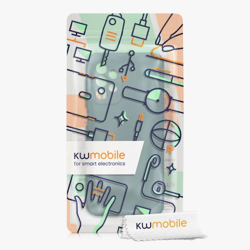 kw pouzdro na mobil pro Samsung Galaxy A23 /Galaxy A23 5G, silikonové, zelené, 57829.207