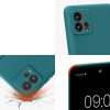 kwmobile pouzdro pro Motorola Moto G72, silikonové, zelené, 60342.57