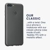 kwmobile pouzdro pro Huawei P Smart (2017), silikonové, šedé, 44431.232