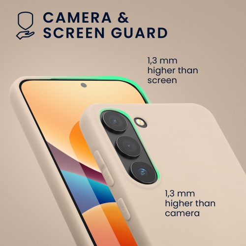 Pouzdro kwmobile pro Samsung Galaxy S23, Silicon, Grey, 60282.225