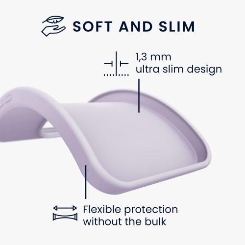 Pouzdro kwmobile pro Samsung Galaxy S23 Plus, silikonové, fialové, 60283.108