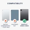 Knižní obal kwmobile pro Apple iPad Pro 11" (2021)/iPad Pro 11" (2022), textilní, černý, 60408.73
