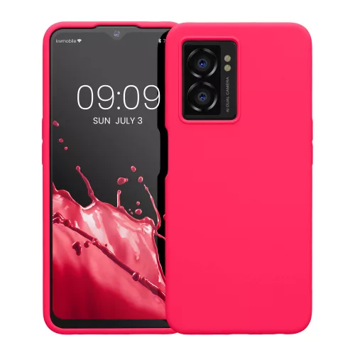 kwmobile pouzdro pro OnePlus Nord N300, silikonové, růžové, 60424.77