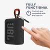kwmobile pouzdro pro JBL GO 3, silikonové, černé, 60427.01