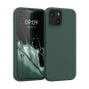 kwmobile pouzdro pro Apple iPhone 13 Mini, silikonové, zelené, 55877.169