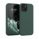 kwmobile pouzdro pro Apple iPhone 13 Mini, silikonové, zelené, 55877.169
