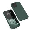 kwmobile pouzdro pro Apple iPhone 13 Mini, silikonové, zelené, 55877.169