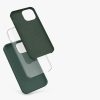 kwmobile pouzdro pro Apple iPhone 13 Mini, silikonové, zelené, 55877.169
