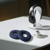 Sada 2 ks sluchátek kwmobile pro Sony MDR-ZX100/MDR-ZX300/MDR-V150, ekologická kůže, modrá, 51590.04