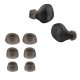Sada 6ks ušních koncovek kwmobile pro Jabra Elite 75t/Elite 65t/Elite Active, silikon, šedá, 56868.22