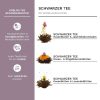 Čajová směs Creano Flowering Tea Mix, černý čaj, květinové aroma, sada 6 kusů, magnetická krabička