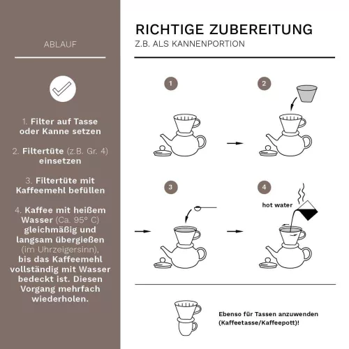 Filtru cafea Creano din portelan, marimea 4, pentru filtre 1x4, baza stabila, galben sofran