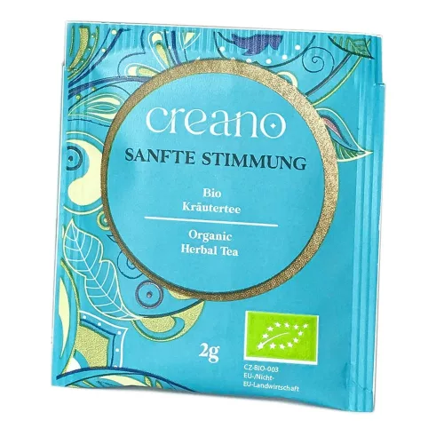 Bio čaj Creano Klidná pohoda, rooibos a bylinky, sladká chuť, sada 20 sáčků