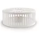 Suport incalzire ceainic Creano Stripes, alb, din inox, cu suport pentru lumanare