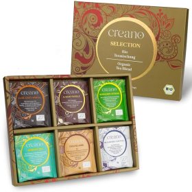   Dárková sada čajových směsí Creano Tea Blend Selection, 24 sáčků s 6 druhy, 48 g