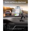 Držák do auta ESR Halolock Magnetic MagSafe, Dashboard, Wireless Černá