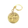 Breloc Giftdeco KR61, alamă, diametru 3,5 cm