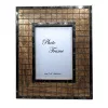 Ramă foto Giftdeco A-1639, pentru fotografie 13 x 18cm, lemn de mango și metal, 28 x 22,5 cm