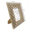 Ramă foto Giftdeco A-1155, pentru fotografie 13 x 18cm, lemn de mango și metal