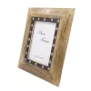 Ramă foto Giftdeco, pentru fotografie 18 x 13cm, lemn de mango și metal