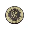 Magnet zodiacal Giftdeco, metal, diametru 6 cm