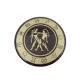 Magnet zodiacal Giftdeco, metal, diametru 6 cm