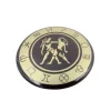 Magnet zodiacal Giftdeco, metal, diametru 6 cm