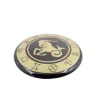 Magnet zodiacal Giftdeco, metal, diametru 6 cm