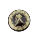 Magnet zodiacal Giftdeco, metal, diametru 6 cm