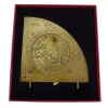 Instrument astronomic decorativ Hemisferium H39, alamă, înălțime 17 cm, lățime 15 cm
