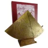Instrument astronomic decorativ Hemisferium H39, alamă, înălțime 17 cm, lățime 15 cm