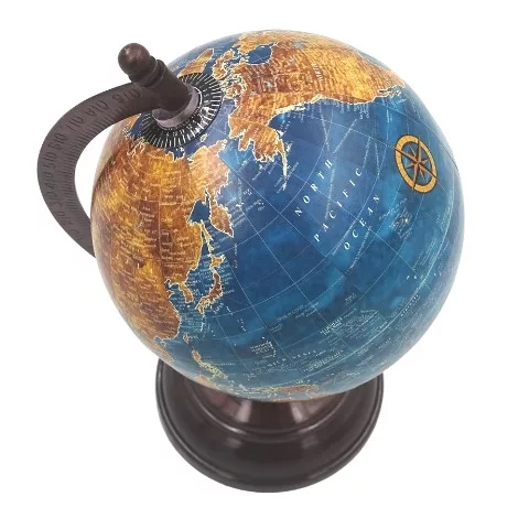 Glob decorativ Giftdeco NC2577, plastic și metal, înălțime 22 cm, lățime 13 cm