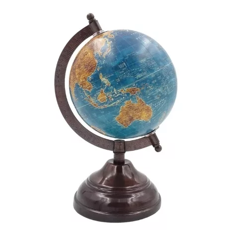 Glob decorativ Giftdeco NC2577, plastic și metal, înălțime 22 cm, lățime 13 cm