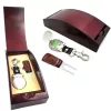 Accesoriu de birou Giftdeco G032, metal și lemn, 21 x 12 x 4 cm