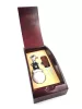 Accesoriu de birou Giftdeco G032, metal și lemn, 21 x 12 x 4 cm