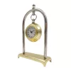 Ceas decorativ Giftdeco M02, sticlă și metal, 23 x 13,5 x 5,5 cm, stil retro, vintage, nautic