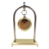 Ceas decorativ Giftdeco M02, sticlă și metal, 23 x 13,5 x 5,5 cm, stil retro, vintage, nautic