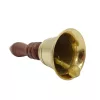 Clopot decorativ cu maner Giftdeco HBW28/2, alama si lemn, diametru 5 cm