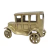Machetă auto retro Giftdeco N796, metal, finisaj alamă antică, 13,5 x 6,5 x 9 cm