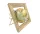 Glob decorativ Giftdeco GLB-40 in rama din lemn, 24 cm
