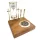 Set de birou Giftdeco NC2618OP – clepsidră, busolă și suporturi pixuri