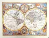 Harta decorativa Giftdeco M1651, 52 x 39,3 cm, stil retro, vintage