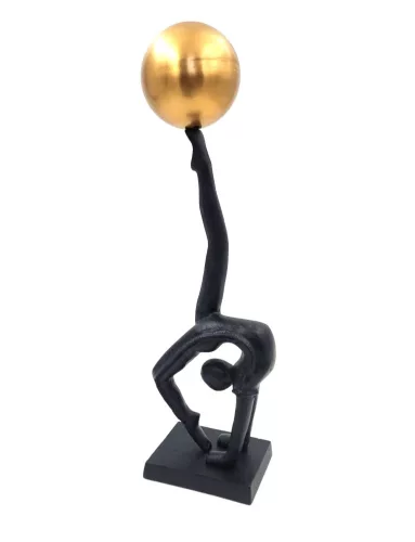 Figurină decorativa Giftdeco OC-225, metal, stil industrial, glamour, modern