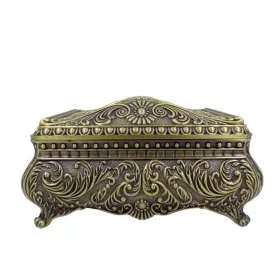   Cutie pentru bijuterii Giftdeco 21-20M, metal, 12,5 x 9 x 7 cm, stil Ludvik