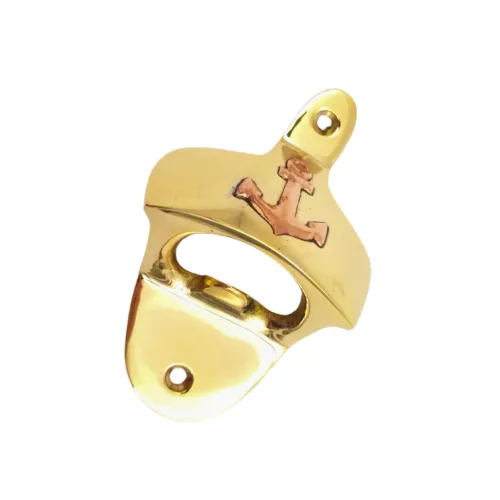 Desfăcător sticle Giftdeco, alamă, 3,5 x 2,5 cm, stil nautic