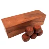 Obiect decorativ Giftdeco DNU-006, alamă, plastic și lemn, lungime 12,5 cm