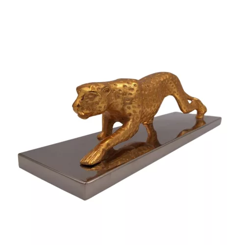 Obiect decorativ Giftdeco, aluminiu, 42 x 11,5 x 10 cm, stil minimalist, modern