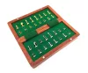 Set sah Giftdeco, alamă și lemn, înălțime 2,8 cm