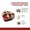 Cutie pentru bijuterii Giftdeco B0747-00, metal, 4,8 x 4 x 2,5 cm