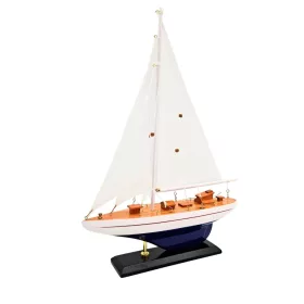   Machetă navala Giftdeco M1, lemn, înălțime 42 cm, stil nautic